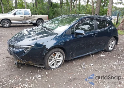 2019 Toyota Corolla Se из США, поврежденный, VIN JTNK4RBE4K3028438